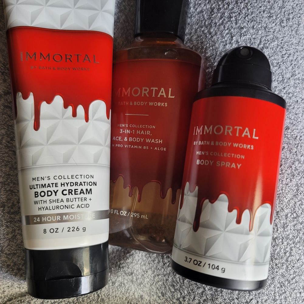 Bath and Body Works Men's Immortal Body Care Set (Discontinued)